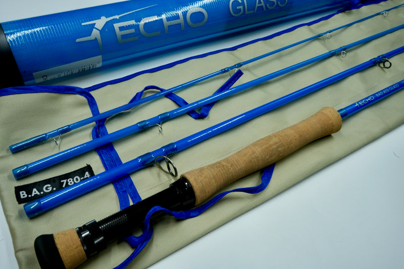 Used Echo Bad Ass Glass 8' 7wt 4pc Fly Rod