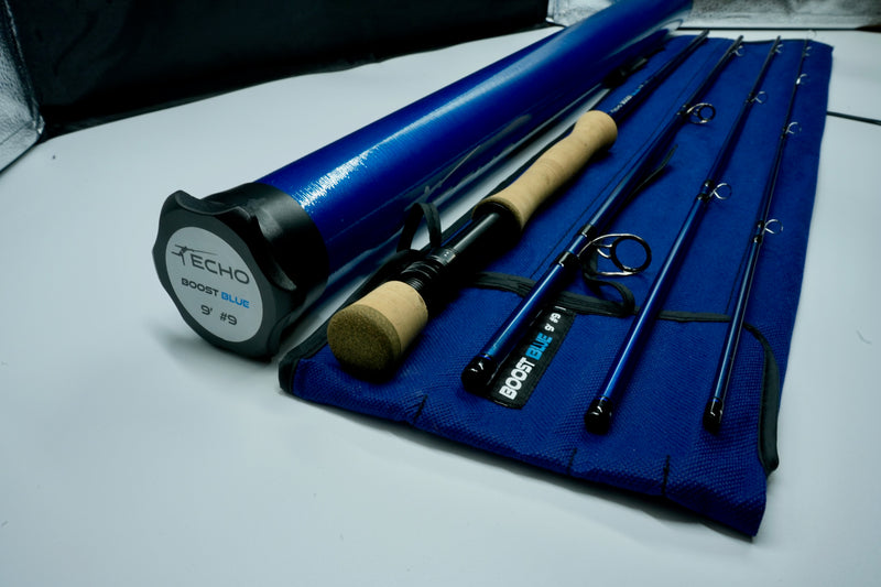 Used Echo Boost Blue 9' 9wt 4pc Fly Rod