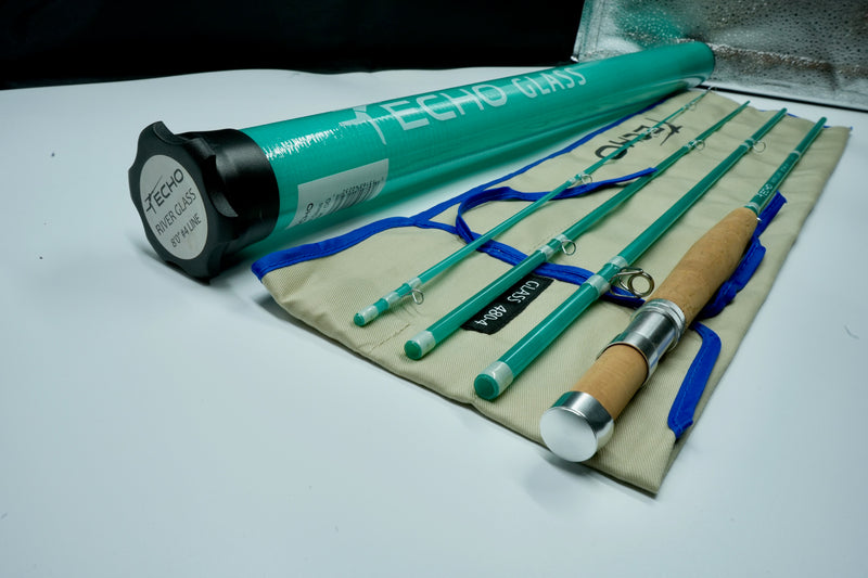 Used Echo River Glass 8' 4wt 4pc Fly Rod