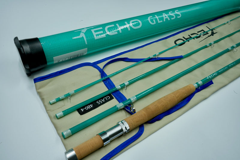 Used Echo River Glass 8' 4wt 4pc Fly Rod