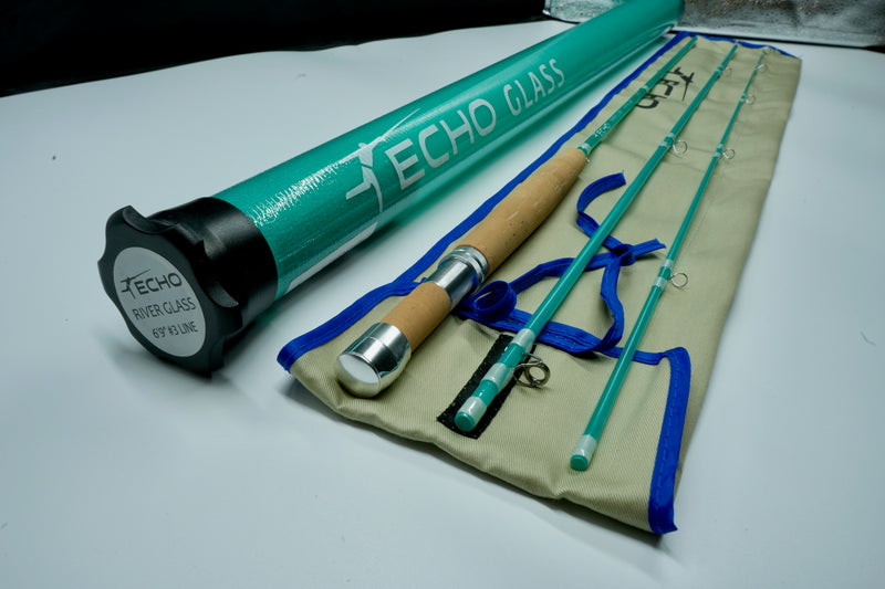Used Echo River Glass 6'9 3wt 3pc Fly Rod