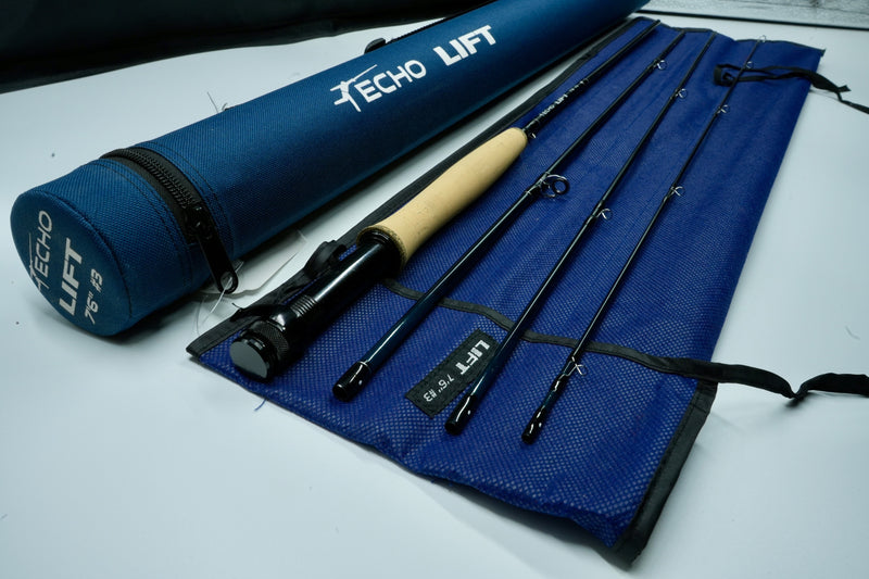 Used Echo Lift 7'6 3wt 4pc Fly Rod