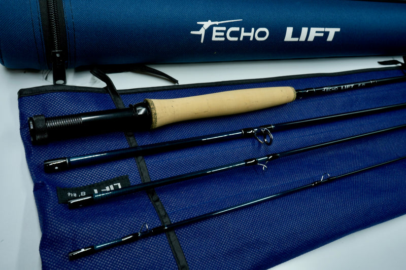 Used Echo Lift 8' 4wt 4pc Fly Rod
