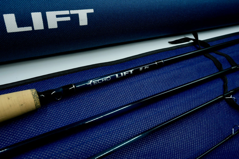 Used Echo Lift 8' 4wt 4pc Fly Rod