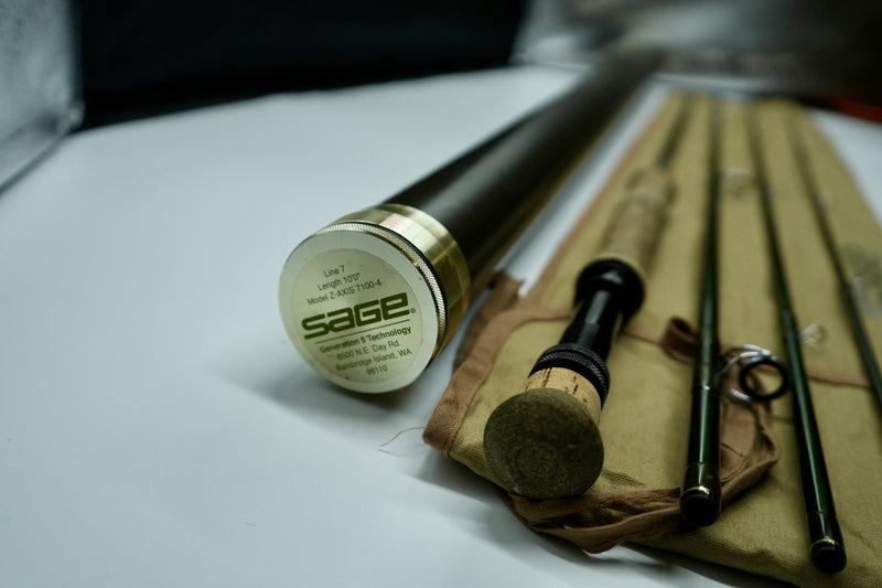 Used Sage Z Axis 10' 7wt Fly Rod