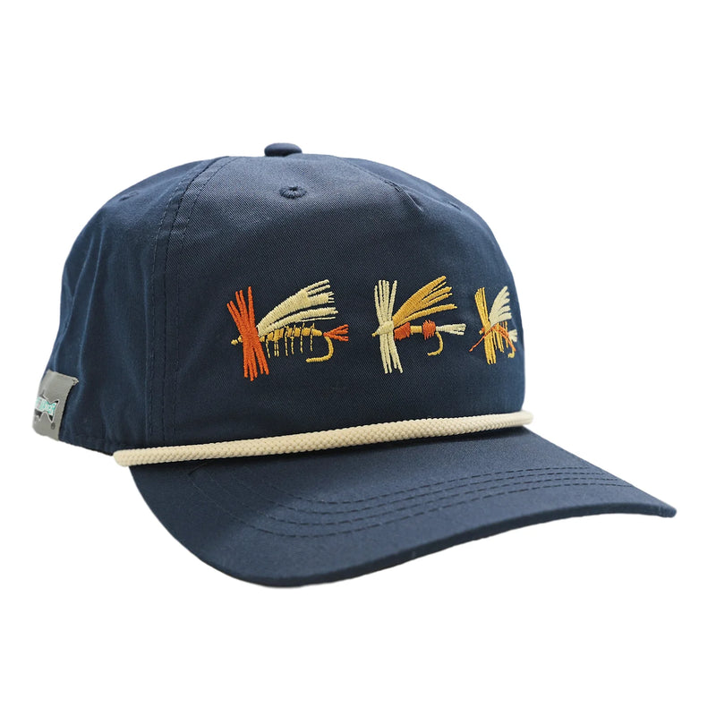 Rep Your Water Retro Flies 5 Panel Hat
