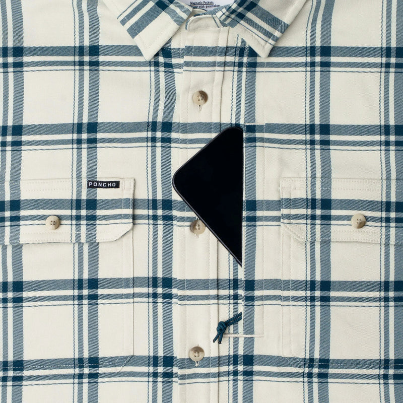 Poncho Men's Flannel Shirt The Monterey
