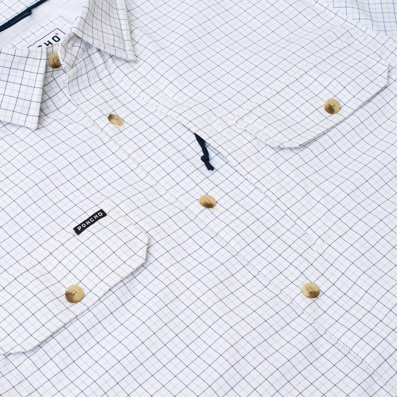 Poncho Men's The Original Long Sleeve Shirt The Cutting Horse