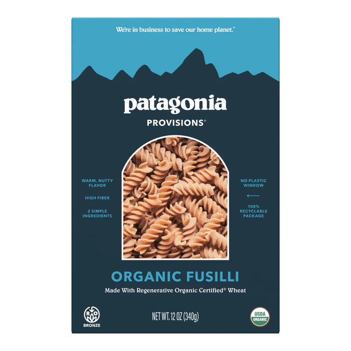 Patagonia Provisions Regenerative Organic Fusilli Pasta