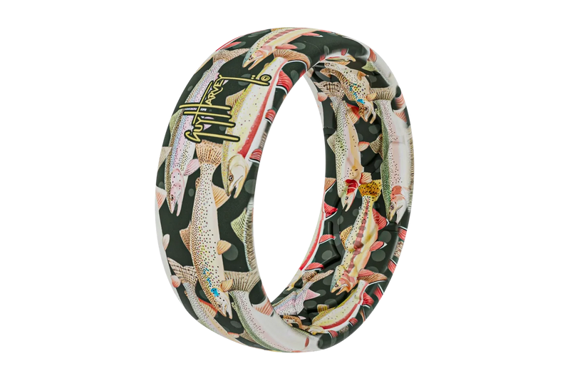 Groovelife Groove Ring Guy Harvey Trout Species