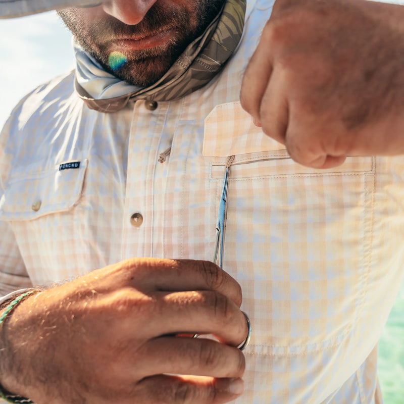 Poncho Men's The Original Long Sleeve Shirt The Santa Fe