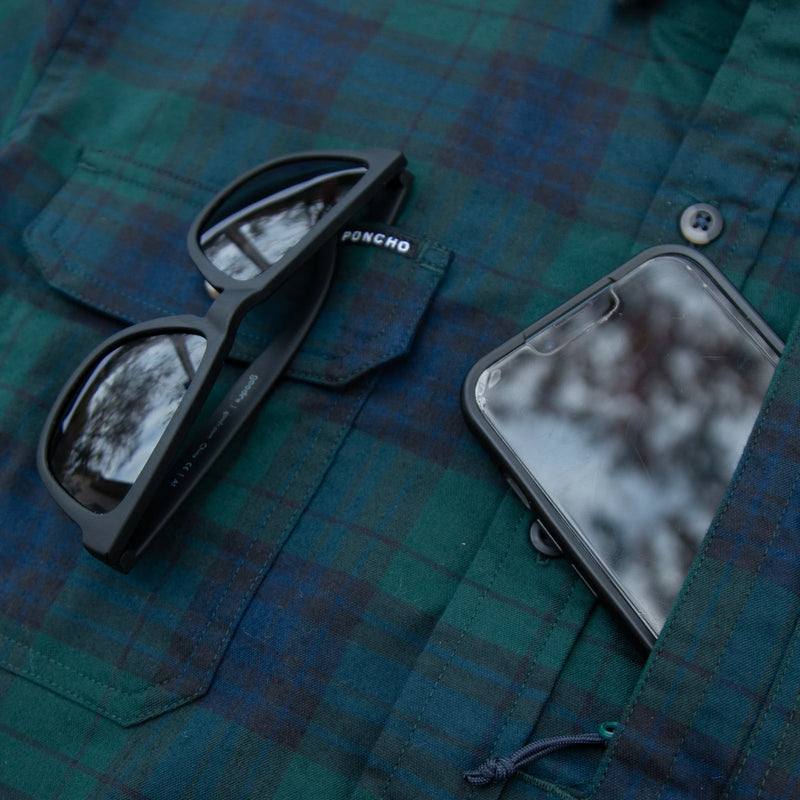 Poncho Men's Flannel Shirt The Cascade