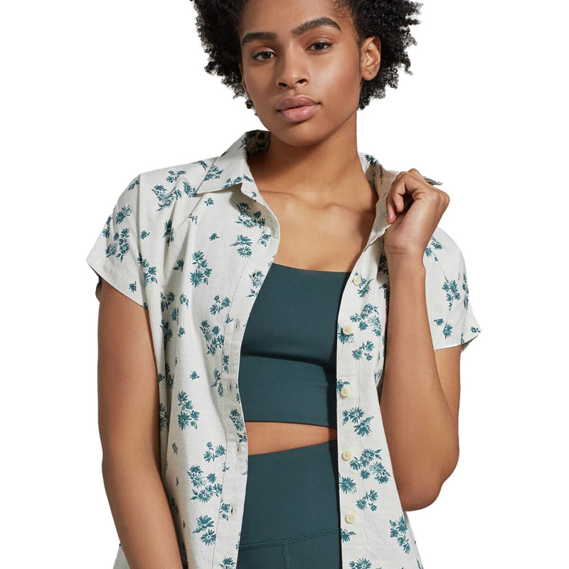 United By Blue Women's Natural SS Button Down Shirt Sale