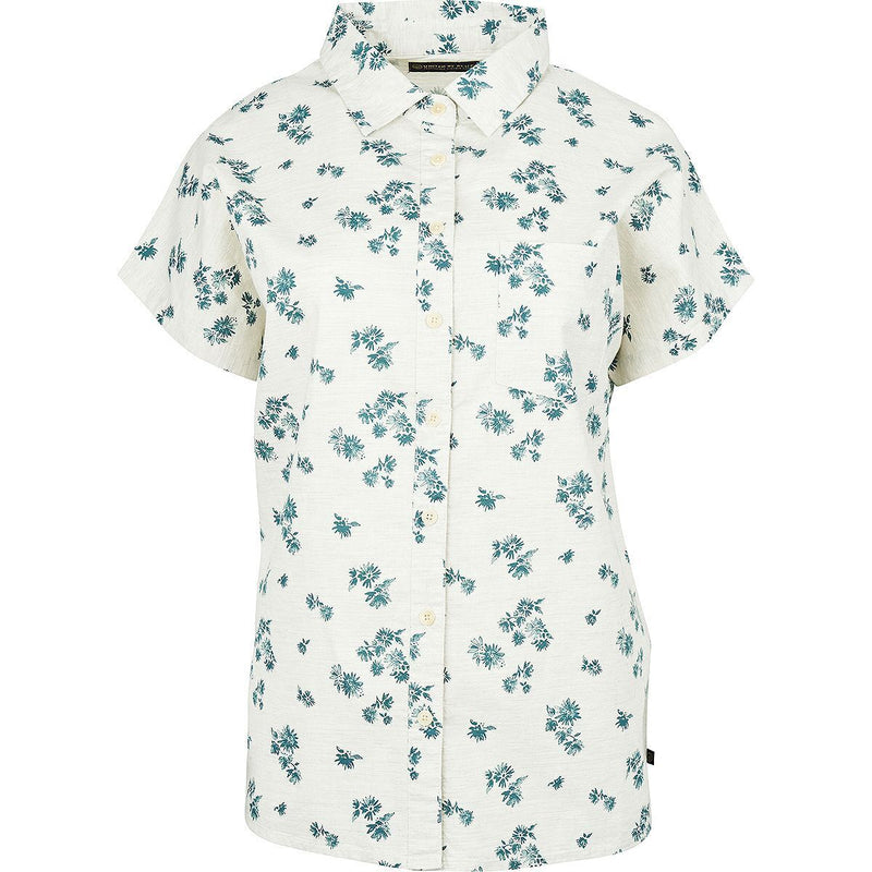 United By Blue Women's Natural SS Button Down Shirt Sale