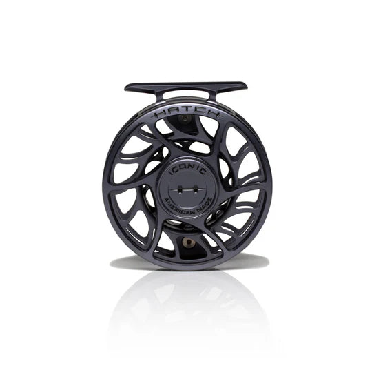 Hatch Outdoors Iconic 4 Plus Large Arbor Fly Reel
