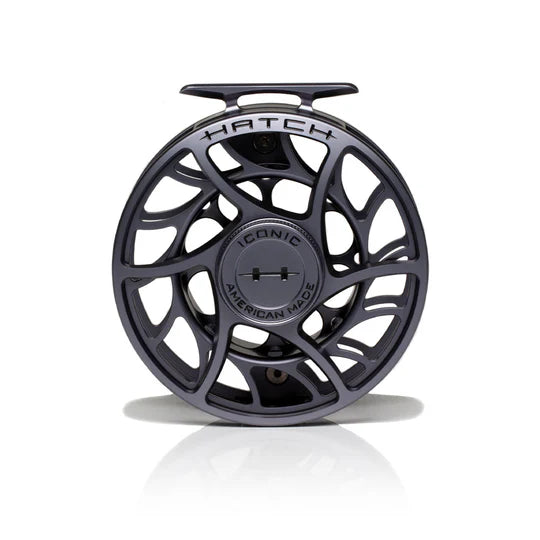 Hatch Outdoors Iconic 9 Plus Large Arbor Fly Reel
