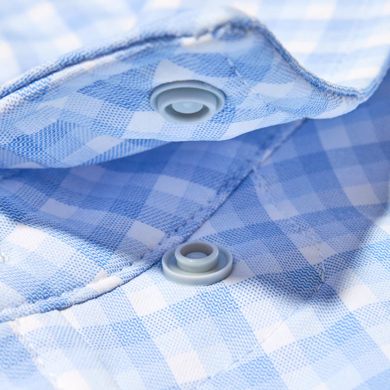Poncho Men's The Ultralite Short Sleeve Shirt The Blue Runner