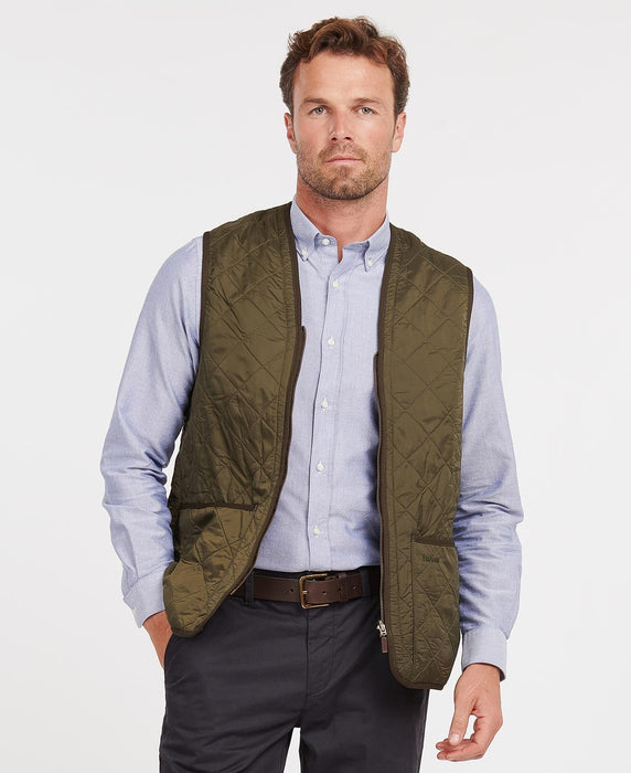 Barbour Men's Polarquilt Waistcoat / Zip-In Liner