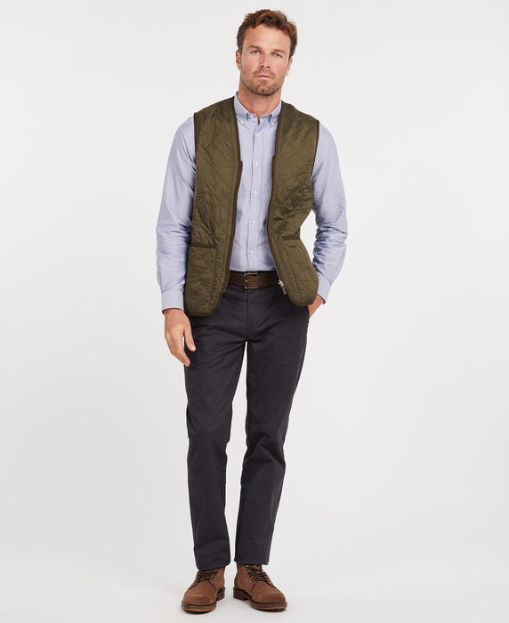 Barbour Men's Polarquilt Waistcoat / Zip-In Liner