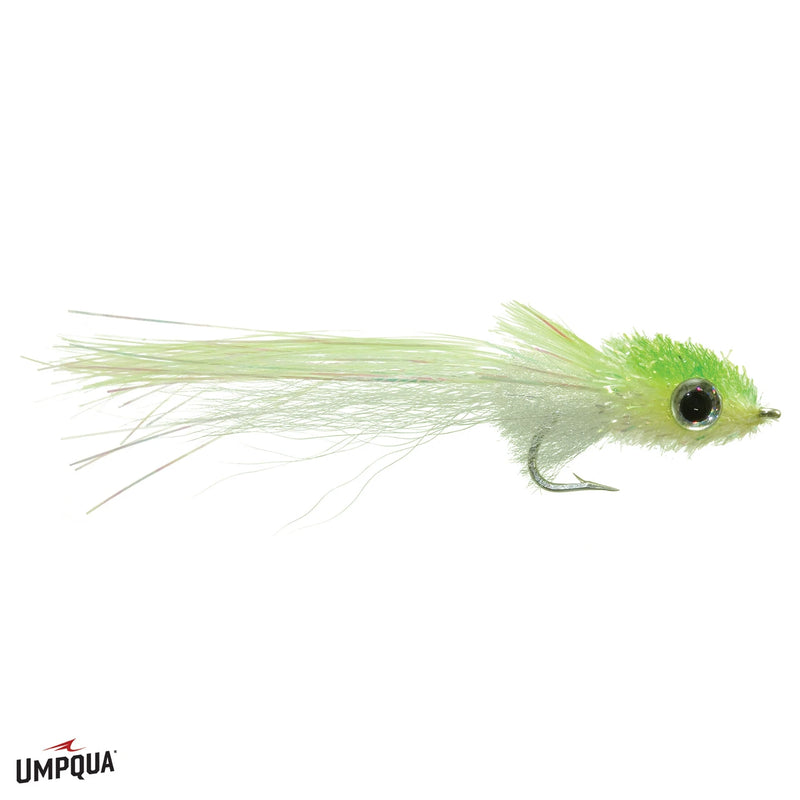 Umpqua Murdich Minnow - Chartreuse/White