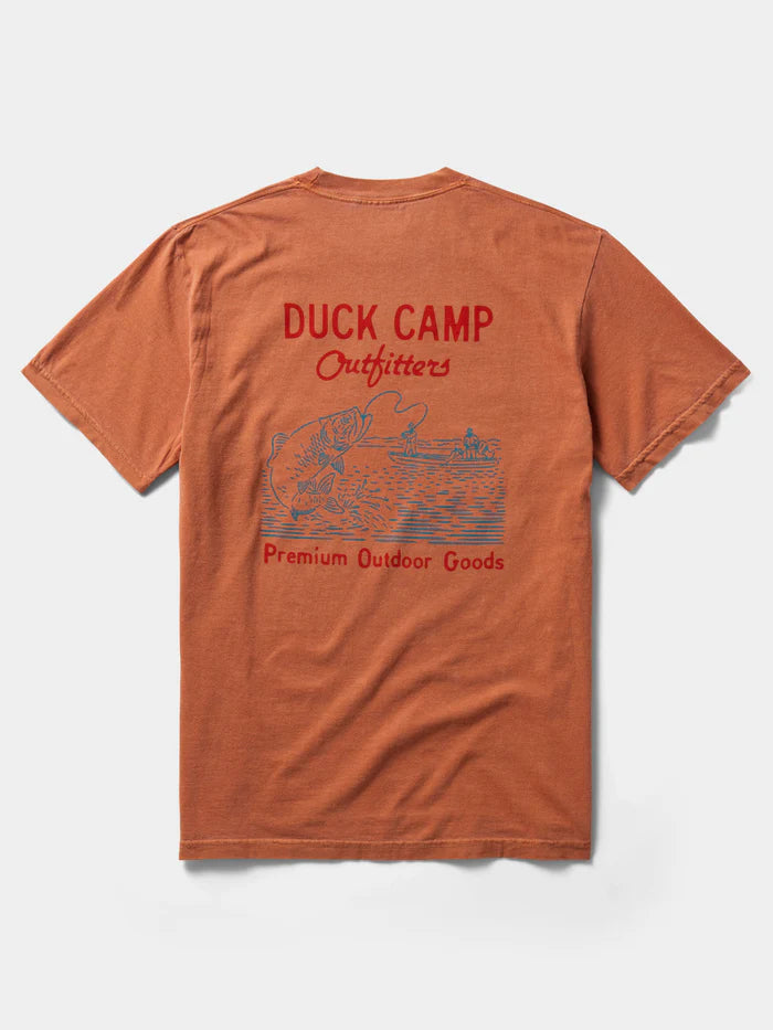 Duck Camp Fish On Tee