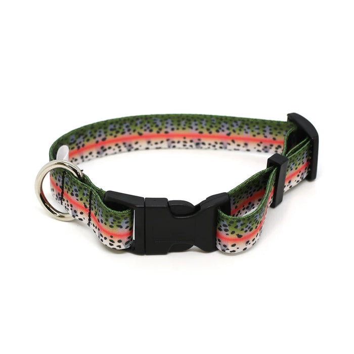 Rep Your Water Trout Skin Dog Collars