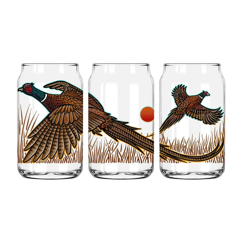 Casey Underwood Pheasant Beer Glass