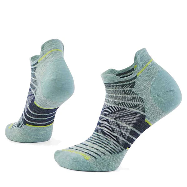 Smartwool Women's Run Zero Cushion Stripe Low Ankle Socks