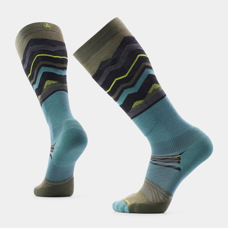 Smartwool Ski Targeted Cushion Expanding Horizons Over The Calf Socks
