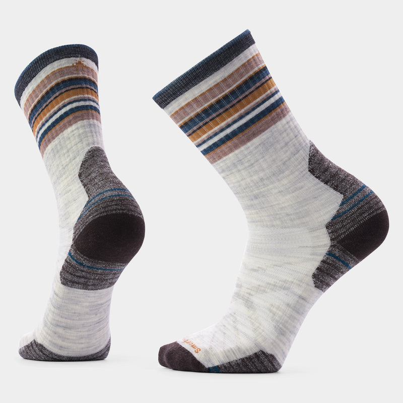 Smartwool Hike Targeted Cushion Striped Crew Socks