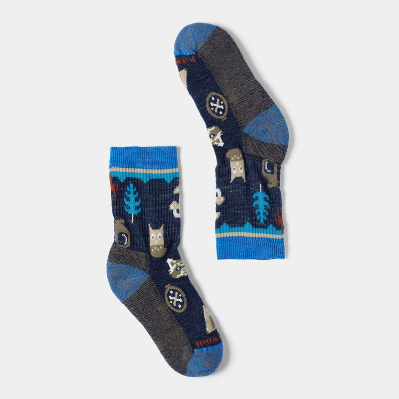 Smartwool Kid's Hike Light Cushion Critter Cache Crew Socks