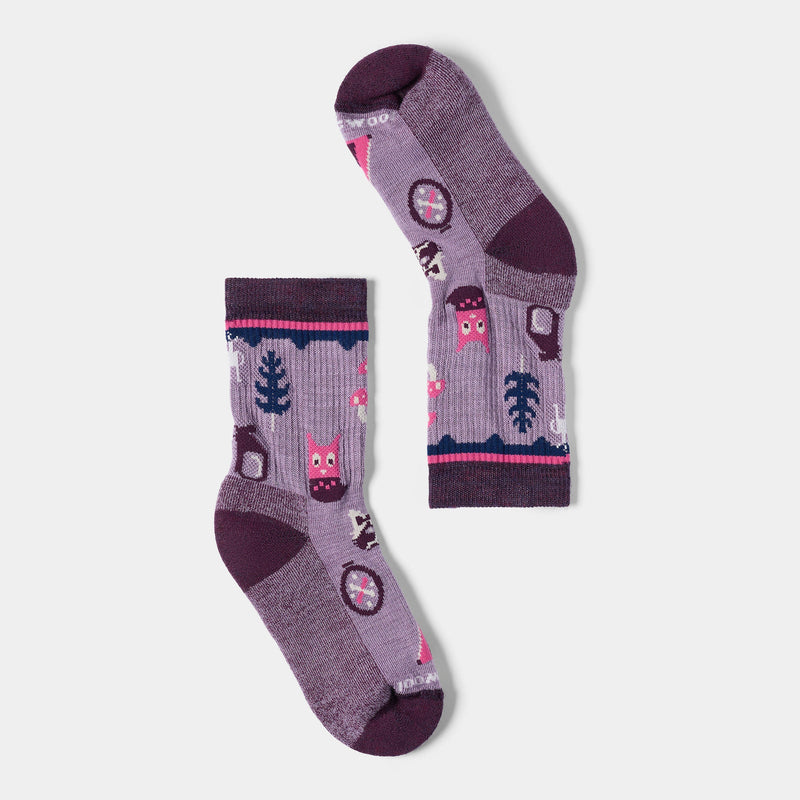 Smartwool Kid's Hike Light Cushion Critter Cache Crew Socks