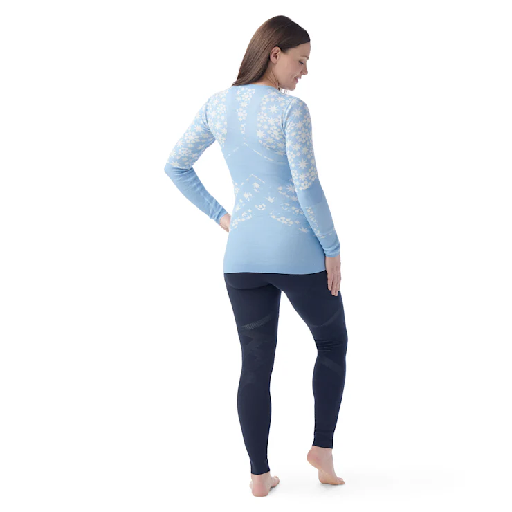 Smartwool Women's Intraknit Merino Baselayer Pattern Crew Sale