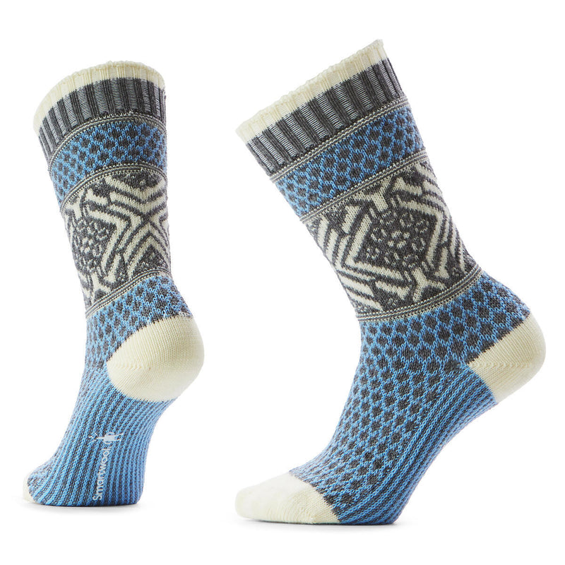 Smartwool Women's Everyday Popcorn Snowflake Pattern Crew Socks
