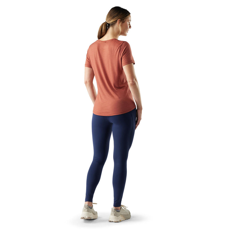 Smartwool Women's Active Ultralite V-Neck Short Sleeve Shirt