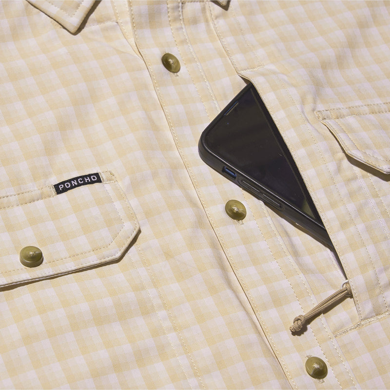 Poncho Men's The Original Long Sleeve Shirt The Santa Fe