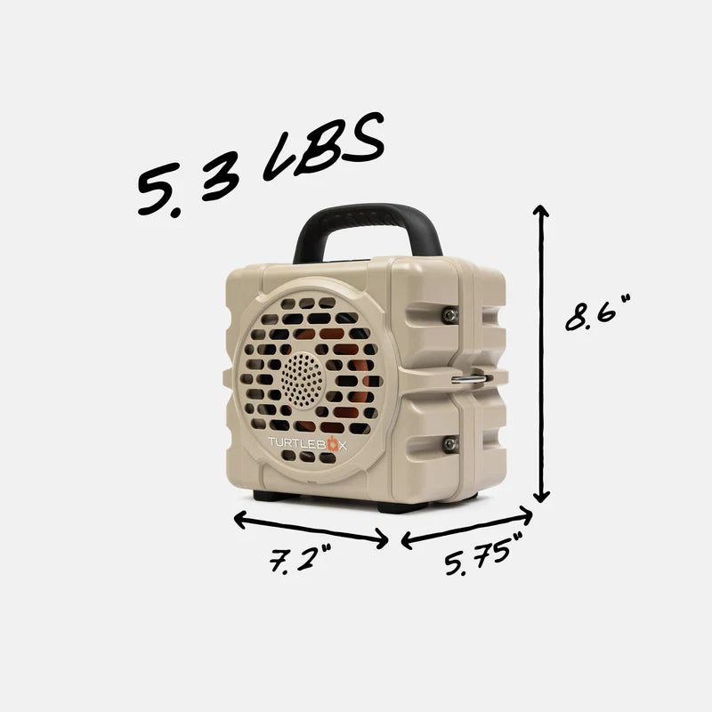 Turtlebox Cub Waterproof Outdoor Bluetooth Speaker