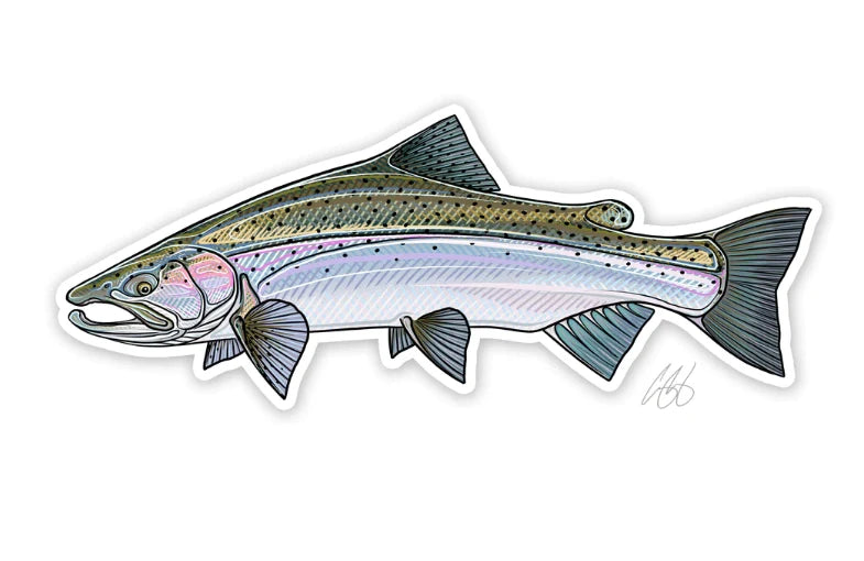 Casey Underwood Steelhead Sticker