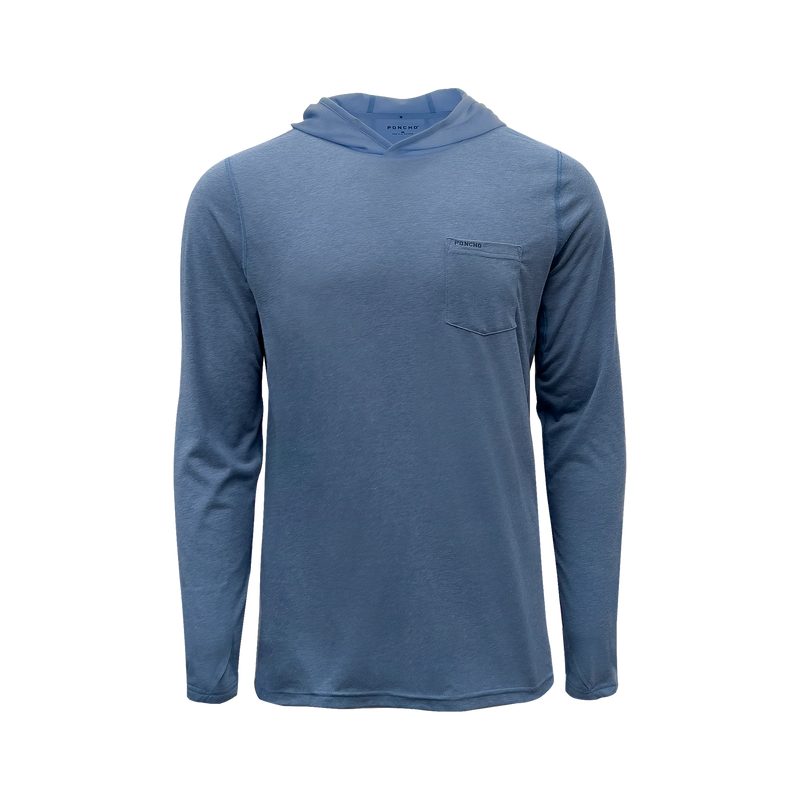 Poncho Men's The Blue Hole Bridge Hoodie