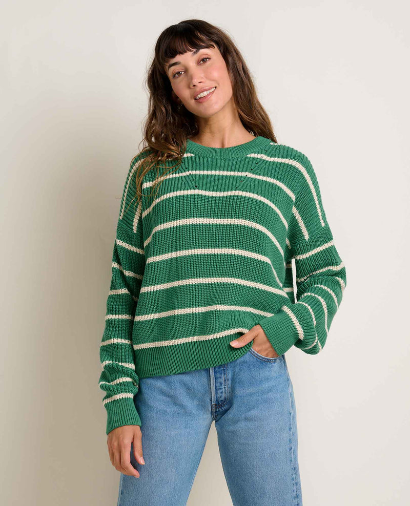Toad & Co Women's Bianca Shaker Crew Sweater