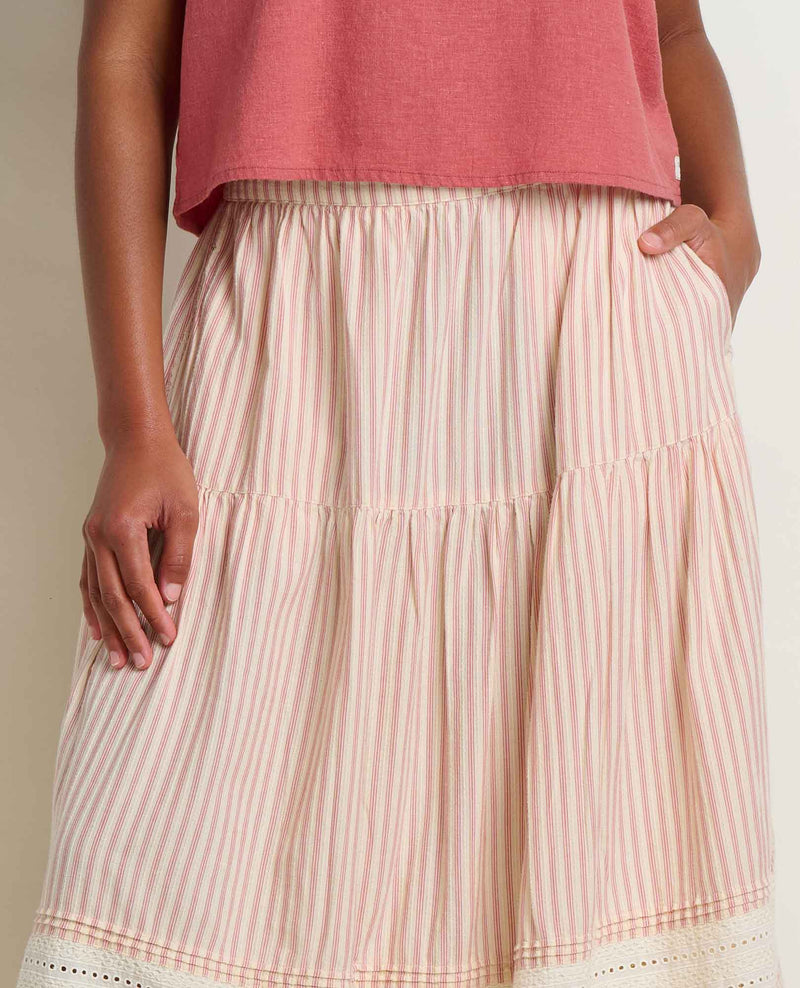 Toad & Co Women's Airscape Midi Skirt