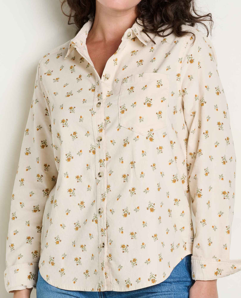 Toad & Co Women's Cattail Corduroy Shirt