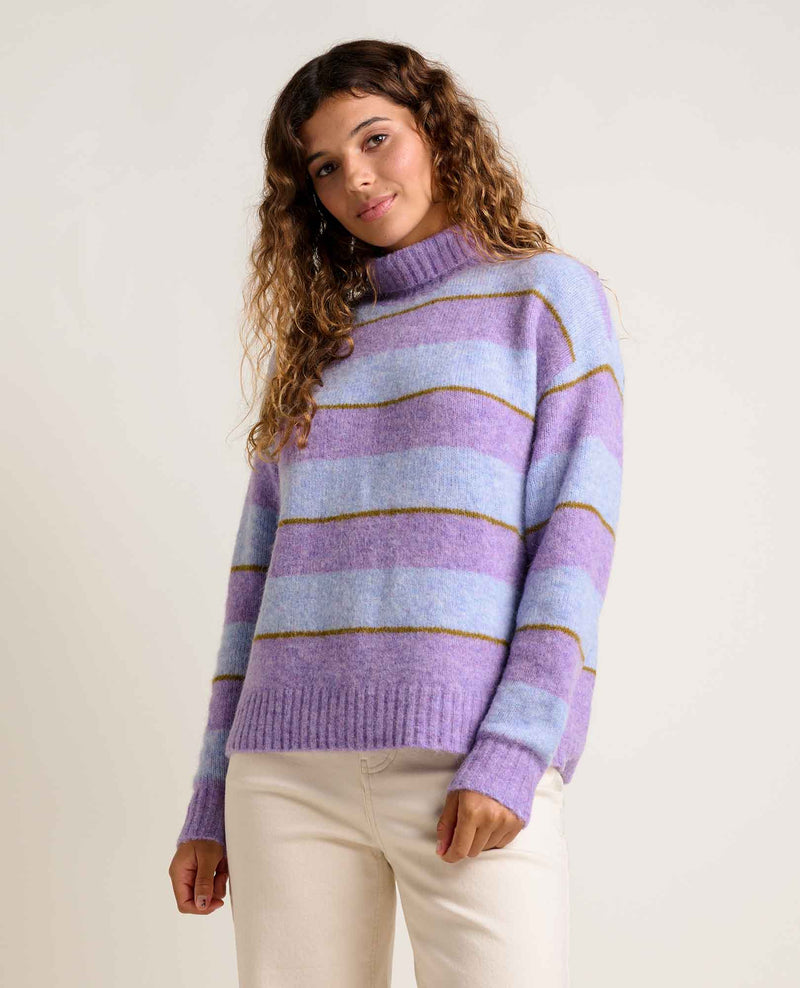 Toad & Co Women's Toddy T-Neck Sweater