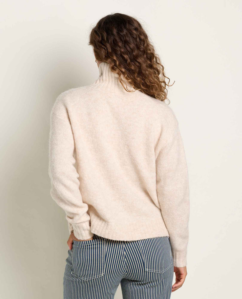 Toad & Co Women's Toddy T Neck Sweater