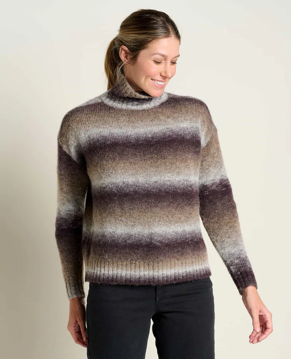 Toad & Co Women's Toddy T-Neck Sweater