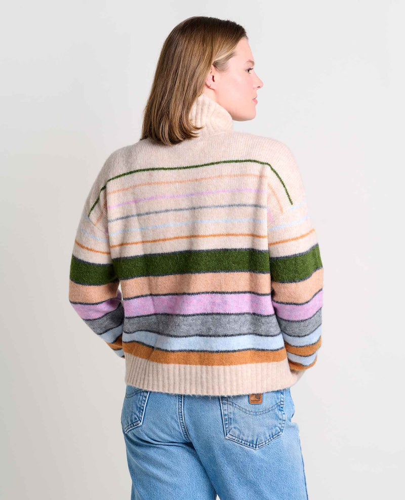Toad & Co Women's Toddy T-Neck Sweater Sale