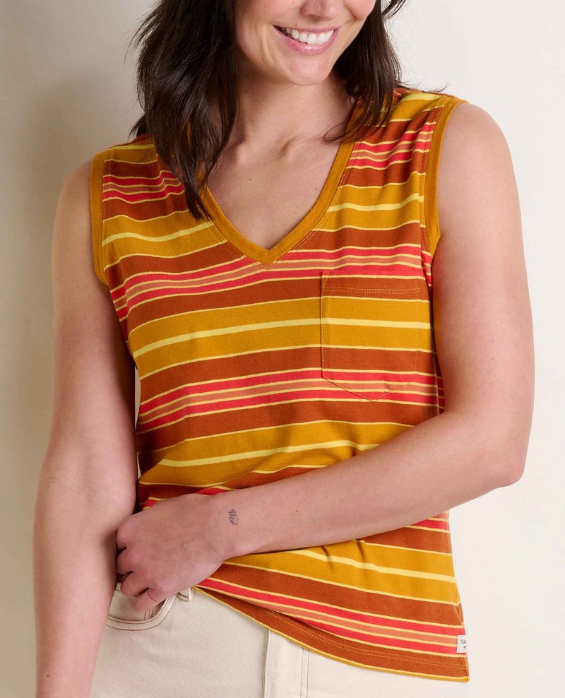 Toad & Co Women's Grom V Neck Tank Sale