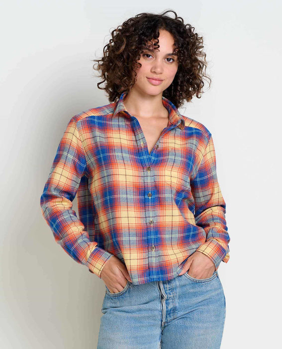 Toad & Co Women's Re-Form Boxy Flannel Shirt