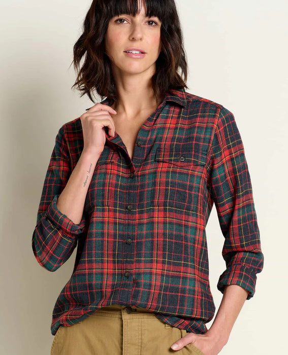 Toad & Co Women's Re-Form Flannel Shirt Sale