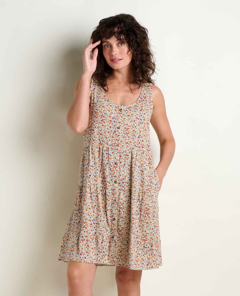 Toad & Co Women's Manzana Tiered Tank Dress
